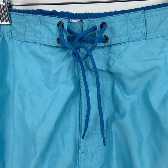 Trunks Contrast Swami Swim Shorts Men's Size L Varsity Blue Mesh Brief Lining - Picture 2 of 14